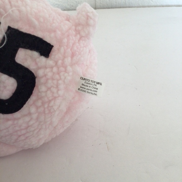 SERTA PLUSH STUFFED SHEEP 75TH ANNIVERSARY BREAST CANCER NWT - Picture 12 of 12